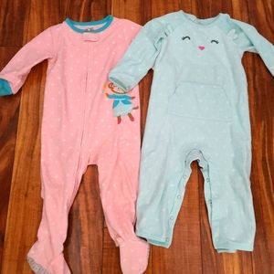 👶🏻Carter's 2 pack sleepers